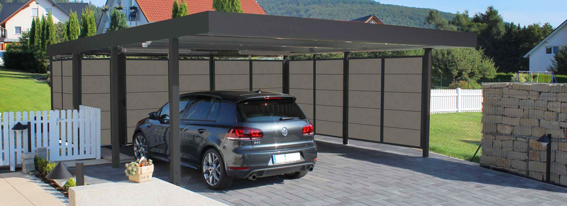 Cheap car shelters 2.7 meters