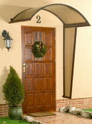 Entrance cover ONYX 160/75 brown