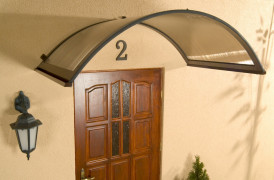 Entrance cover ONYX 250/90 brown