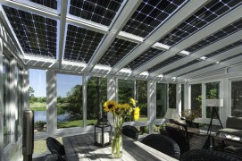 SOLAR ENERGO Winter Garden with a Photovoltaic - island system