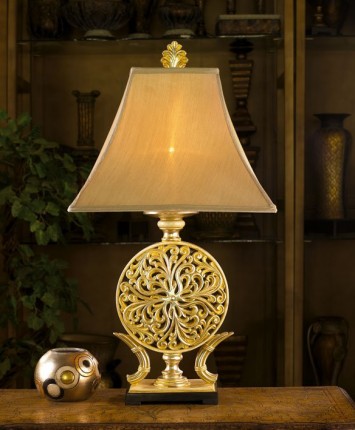 The whole table lamp