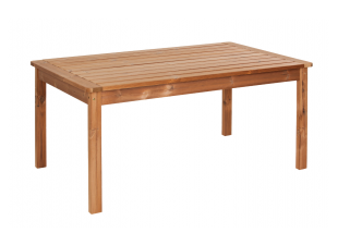 Wooden garden table