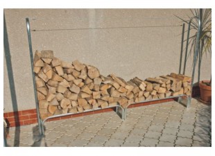 Wood stand 347x35x152cm