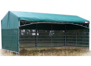 Shelter for horses 6x3m